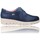 Zapatos Mujer Derbie & Richelieu CallagHan Zapatos con Cuña para Mujer de Callaghan Haman 89891 Azul