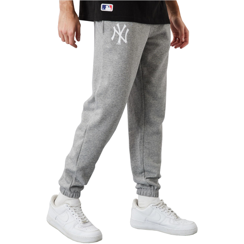 textil Hombre Pantalones de chándal New-Era MLB Team New York Yankees Logo Jogger Gris