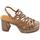 Zapatos Mujer Sandalias Pedro Miralles 13202 Oro