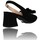 Zapatos Mujer Zapatos de tacón Wonders Zapatos con Tacón sin Talón para Mujer de  Over I-9003 Negro