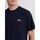 textil Tops y Camisetas Franklin & Marshall JM3110.1009P01 PATCH PENNANT-219 Azul