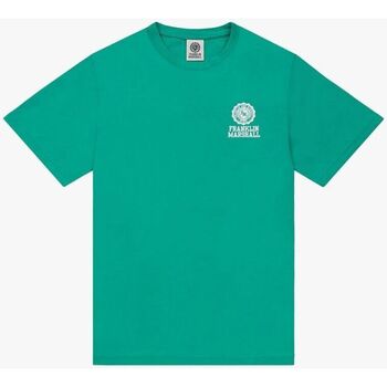 textil Tops y Camisetas Franklin & Marshall JM3012.1000P01-108 Verde