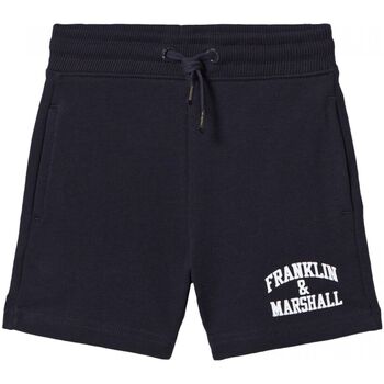 textil Hombre Shorts / Bermudas Franklin & Marshall JM4007-2000P01 ARCH LETTER-219 Azul