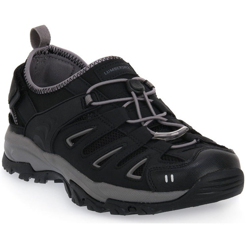 Zapatos Hombre Deportivas Moda Lumberjack CB001 CLOSED SANDAL Negro