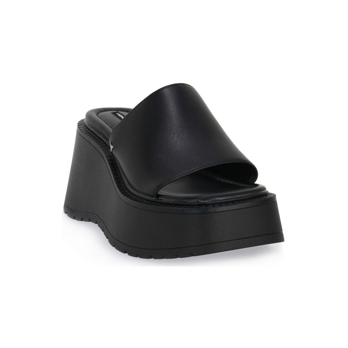 Zapatos Mujer Zuecos (Mules) Windsor Smith CANDY BLACK LEATHER Negro