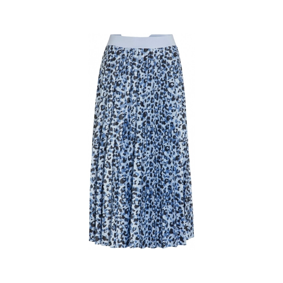 textil Mujer Faldas Vila Noos Skirt Nitban - Kentucky Blue Azul