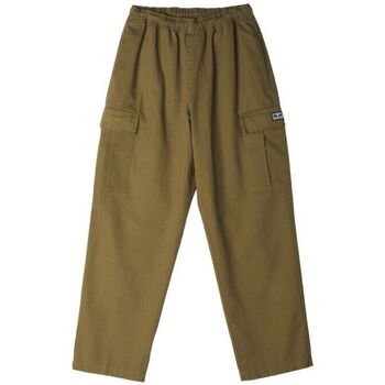 textil Hombre Pantalones de chándal Obey Pantalones Easy Ripstop Cargo Hombre Field Green Verde