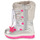 Zapatos Niña Botas de nieve Agatha Ruiz de la Prada APRES-SKI Plata / Rosa
