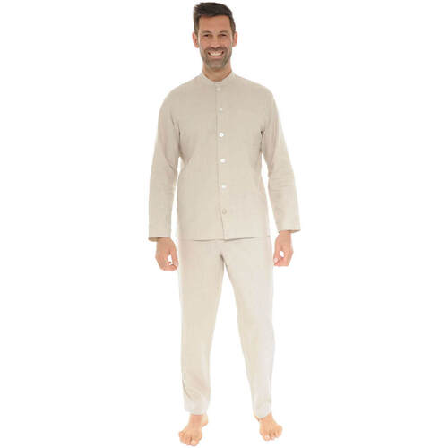 textil Hombre Pijama Pilus XANIEL Beige