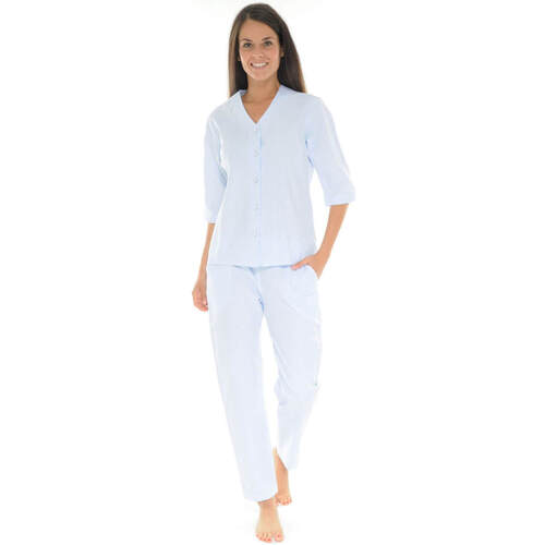 textil Mujer Pijama Pilus YSABEL Azul