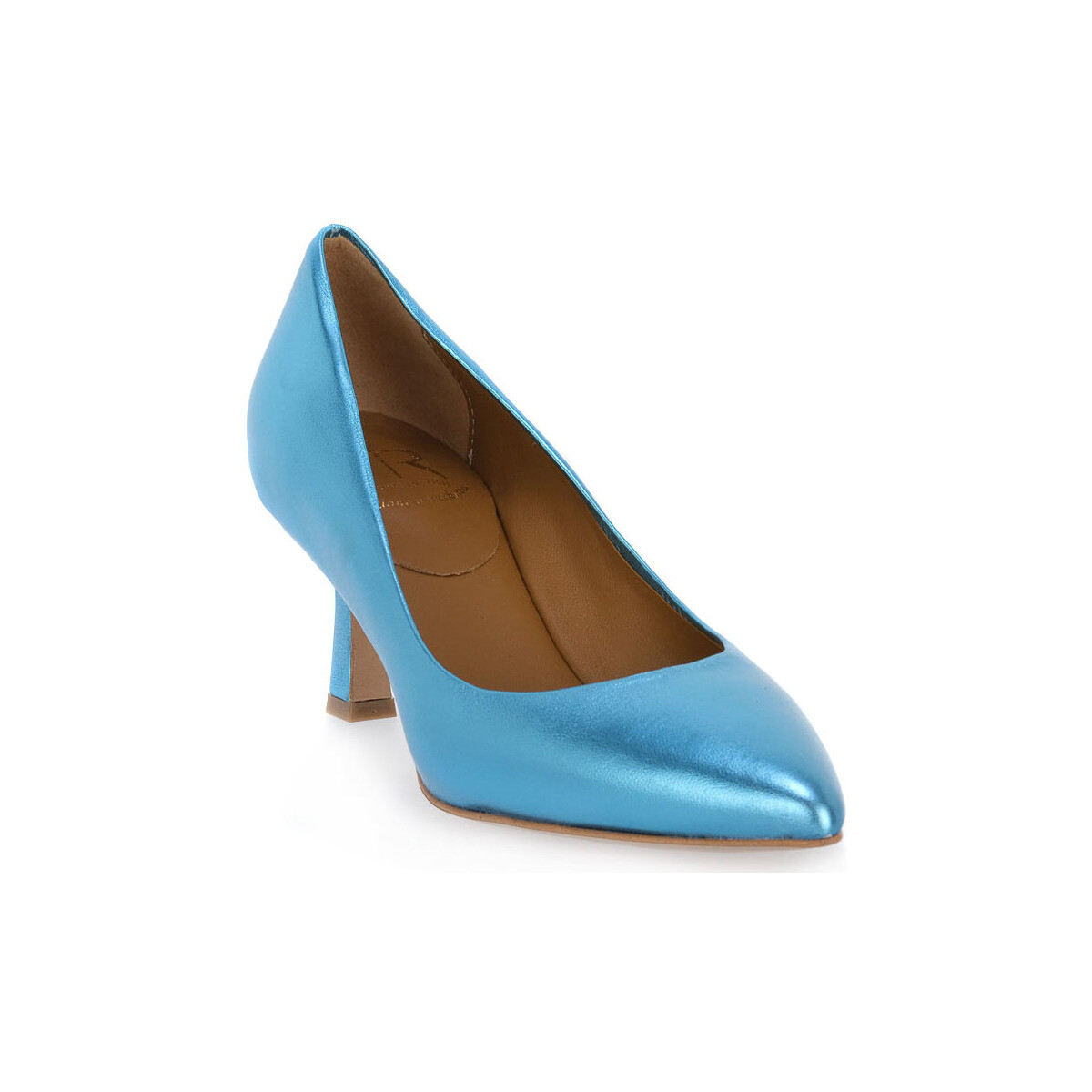 Zapatos Mujer Zapatos de tacón Priv Lab LAMINATO AZZURRO Azul