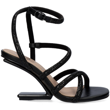 Zapatos Mujer Sandalias Exé Shoes SANDALIA TACÓN EXÉ MAGGIE-810 STRASS BLACK BLACK