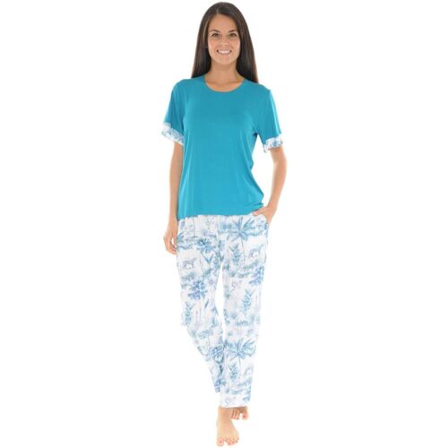 textil Mujer Pijama Christian Cane VIKY Azul