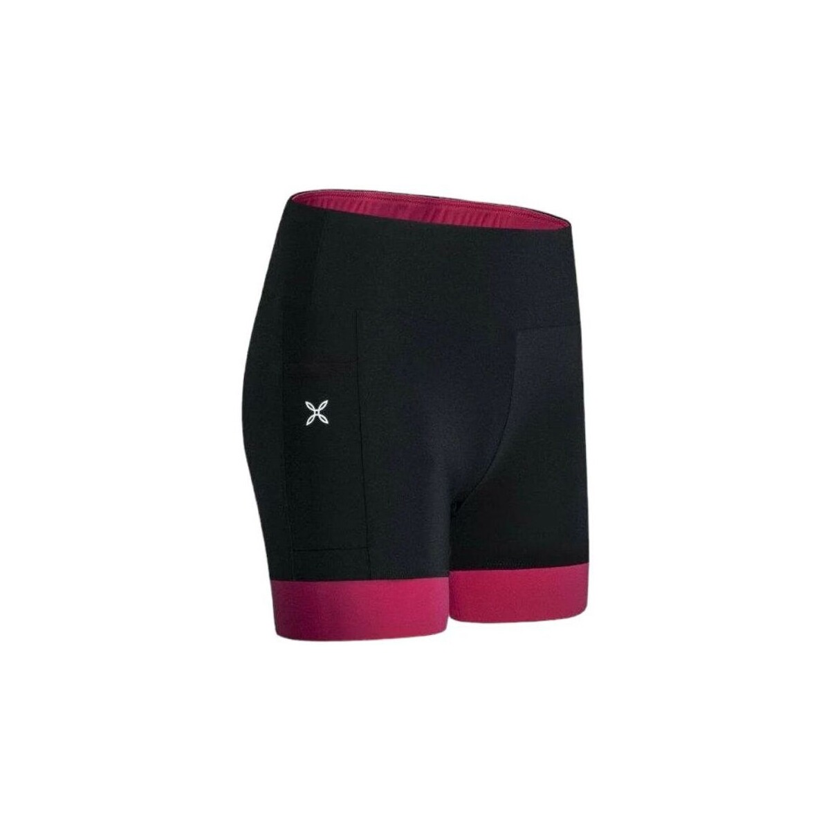 textil Mujer Shorts / Bermudas Montura Pantalones cortos Sporty Mujer Nero/Intense Violet Negro