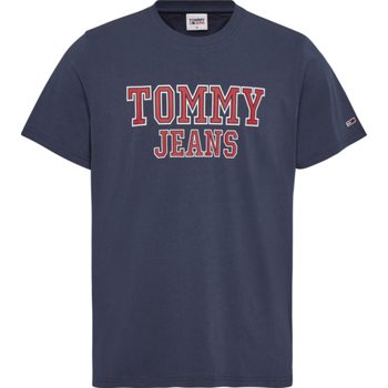 textil Hombre Camisetas manga corta Tommy Hilfiger CAMISETA ESSENTIAL  HOMBRE Azul