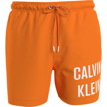 textil Hombre Bañadores Calvin Klein Jeans BAÑADOR MEDIUM  HOMBRE Naranja