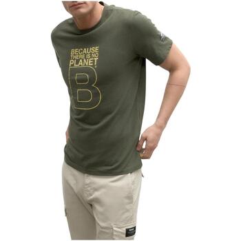 textil Hombre Camisetas manga corta Ecoalf GATSGREAT0803 128 Verde