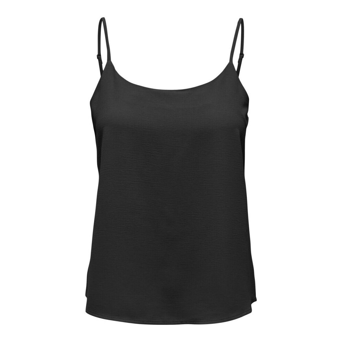 textil Mujer Camisetas sin mangas Only 15284314 METTE-BLACK Negro