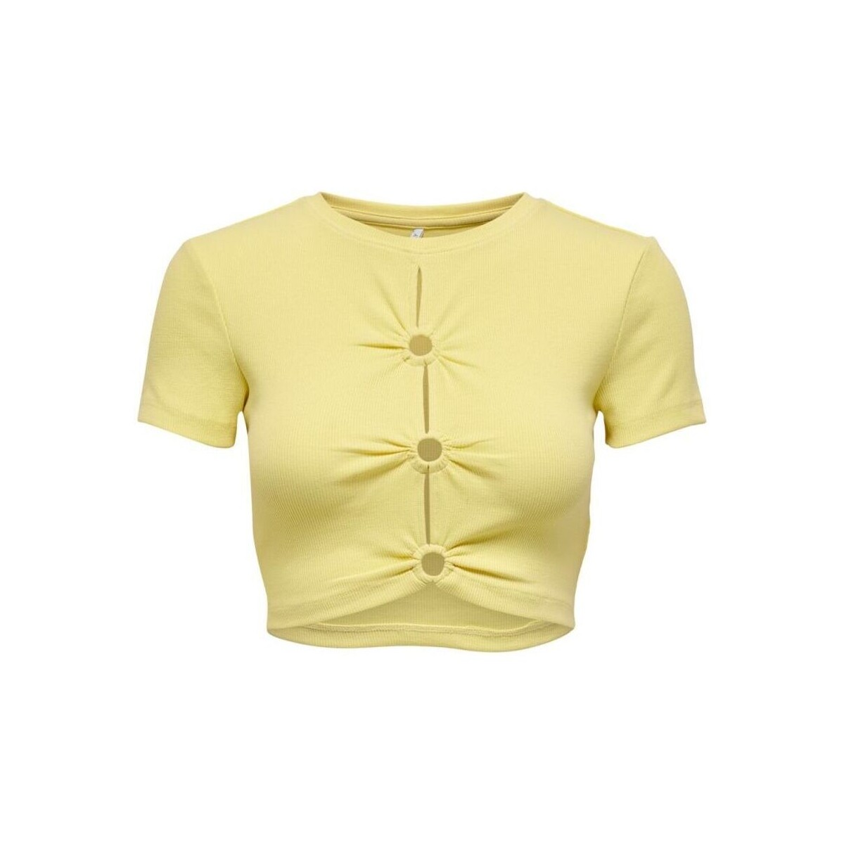textil Mujer Camisetas sin mangas Only 15289556 FREJA-SUNDRESS Amarillo