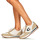 Zapatos Mujer Zapatillas bajas Coach RUNNER SNEAKER Beige / Blanco