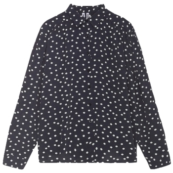 textil Mujer Tops / Blusas Wild Pony Shirt 41210 - Polka Dots Negro