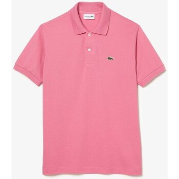 textil Hombre Tops y Camisetas Lacoste L1212 Rosa