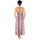 textil Mujer Vestidos largos Isla Bonita By Sigris Vestido Largo Midi Violeta