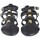 Zapatos Mujer Multideporte Isteria Sandalia señora   23159 negro Negro