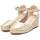 Zapatos Mujer Derbie & Richelieu Xti 14141402 Oro