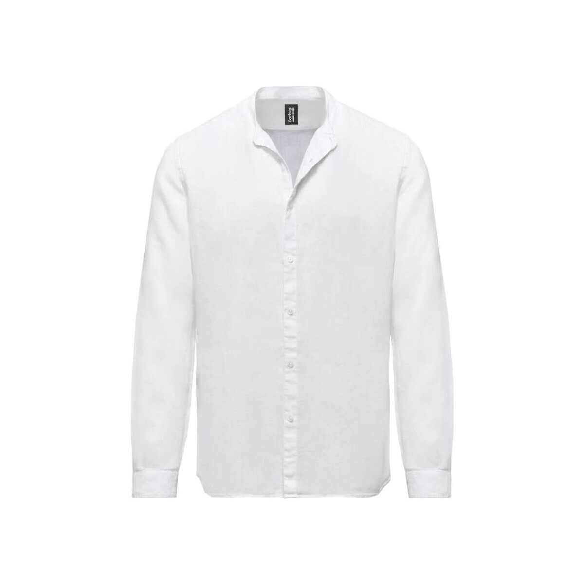 textil Hombre Camisas manga larga Bomboogie SM6401 T LI2-00 OPTIC WHITE Blanco