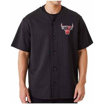 textil Hombre Tops y Camisetas New-Era Chicago Bulls NBA Infill Team Logo  60332143 Negro