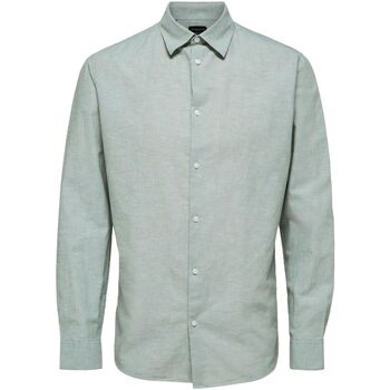 textil Hombre Camisas manga larga Selected CAMISA  HSLIMLINEN Multicolor