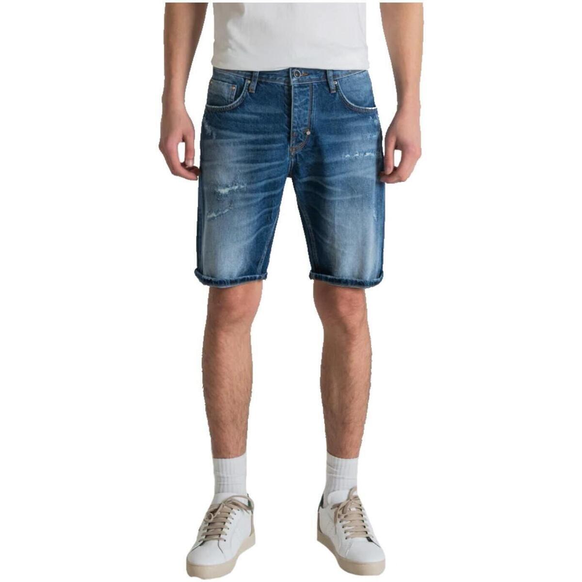 textil Hombre Shorts / Bermudas Antony Morato MMDS00076 7010 Azul