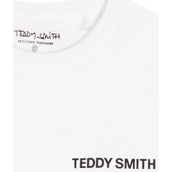 textil Niño Tops y Camisetas Teddy Smith  Blanco