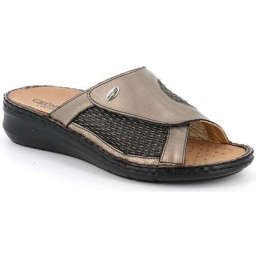Zapatos Mujer Zuecos (Mules) Grunland DSG-CE0257 Gris