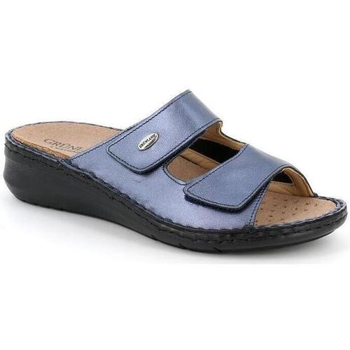 Zapatos Mujer Zuecos (Mules) Grunland DSG-CE0259 Azul