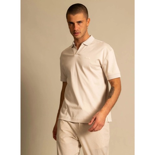 textil Hombre Tops y Camisetas Calvin Klein Jeans K10K111193 Beige