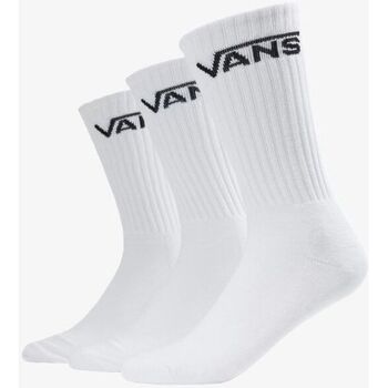 Ropa interior Hombre Calcetines Vans VN000TL5PRR 3 PACK-WHITE Blanco