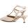 Zapatos Mujer Zapatos de tacón Café Noir CNDPE23-EF4015-bei Beige