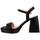 Zapatos Mujer Sandalias Blogger MONICA Negro