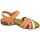Zapatos Mujer Sandalias Interbios Sandalias colorines Naranja