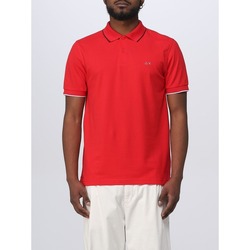 textil Hombre Tops y Camisetas Sun68 A33111 Rojo