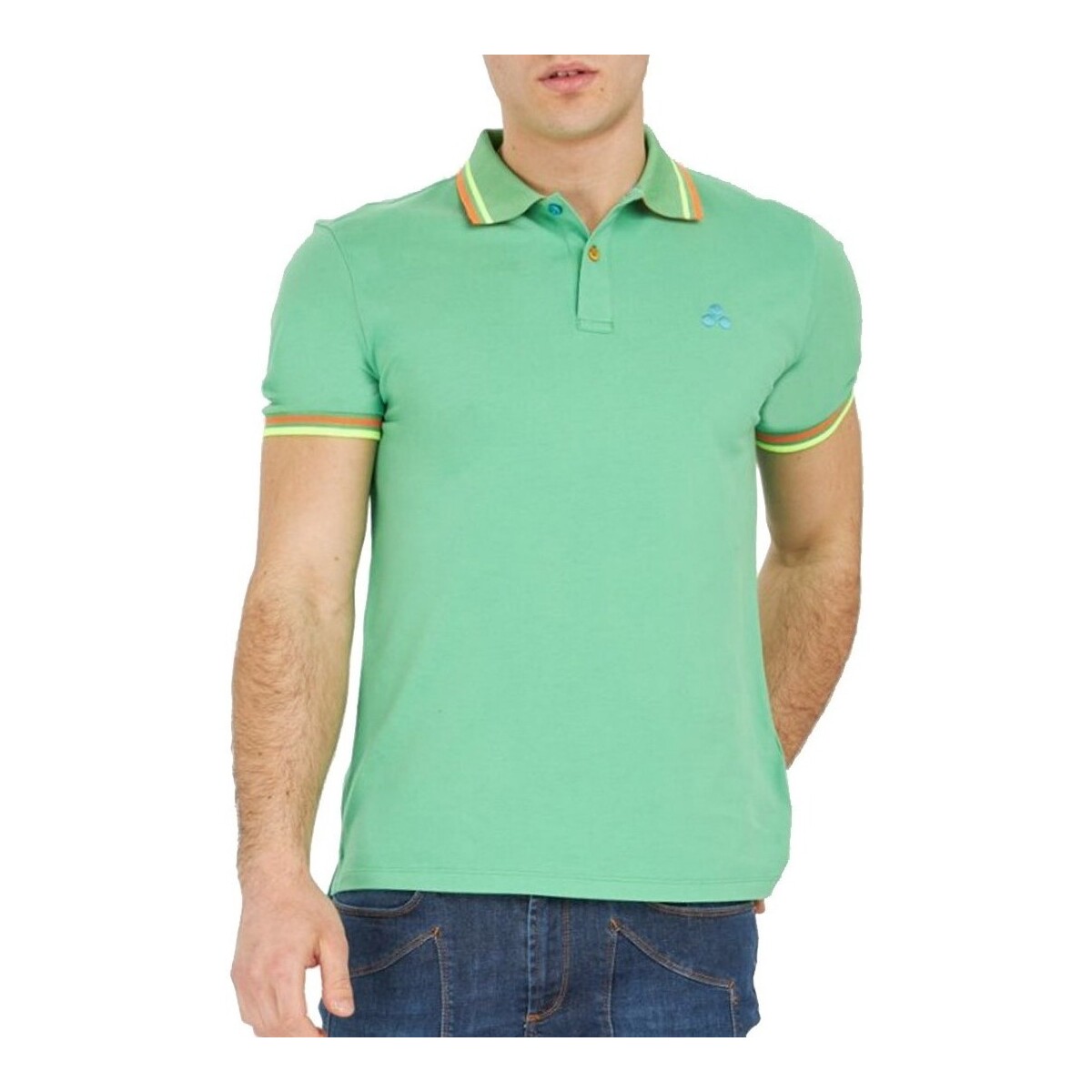 textil Hombre Tops y Camisetas Peuterey PEU4782 Verde