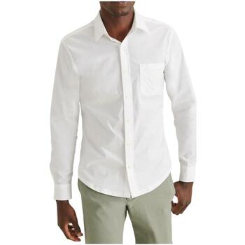 textil Hombre Camisas manga larga Dockers A1114-0010 Blanco