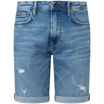 textil Hombre Pantalones cortos Pepe jeans PM800940VT5-000 Azul