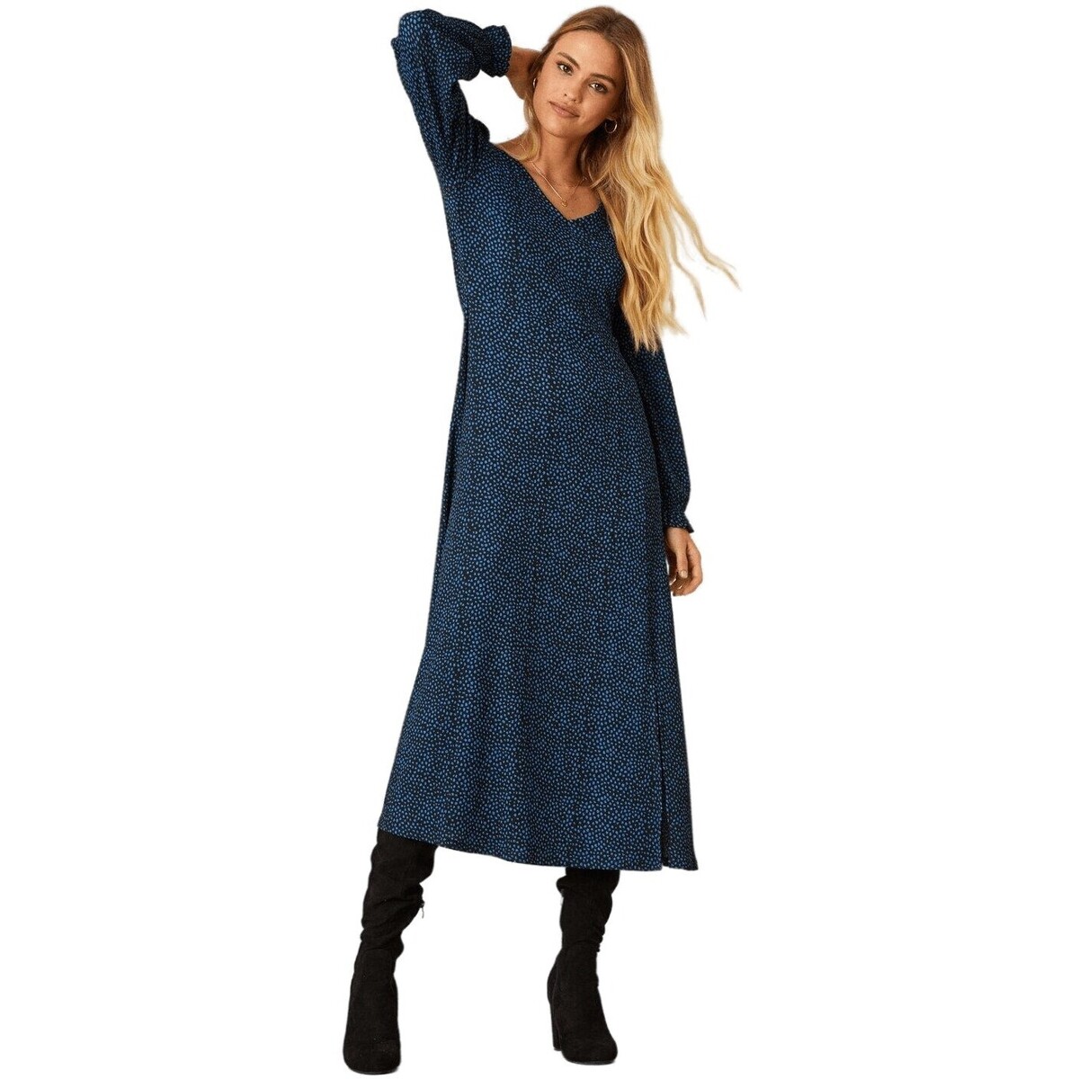 textil Mujer Vestidos Dorothy Perkins DP1455 Azul