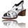 Zapatos Mujer Sandalias Plumers Sandalias con Tacón para Mujer de Plumers 3657 Blanco