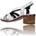 Zapatos Mujer Sandalias Plumers Sandalias con Tacón para Mujer de Plumers 3657 Blanco