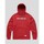 textil Hombre Sudaderas Etnies SUDADERA  X INDEPENDENT EMBROIDERED HOODIE RED Rojo