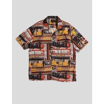 textil Hombre Camisas manga larga Huf CAMISA  CORNER STORE RESORT SHIRT MULTI Multicolor